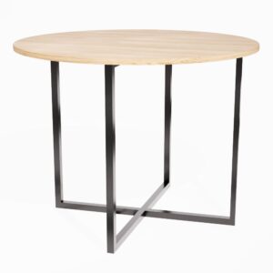 Mesa Industrial Redonda Linha Diamante- Modelo Vintage One