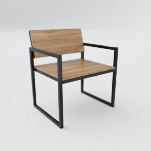 Poltrona industrial O modelo vintage