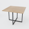 Mesa Industrial Quadrada - Modelo Vintage