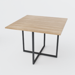 Mesa Industrial Quadrada - Modelo Vintage